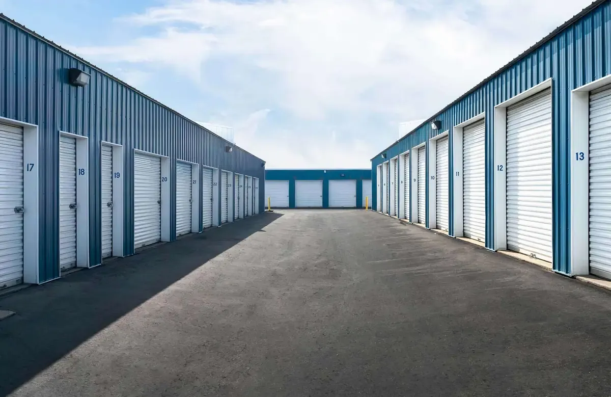 Drive up storage units